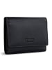 mano Don Andrea Geldbörse RFID Schutz Leder 12.5 cm schwarz