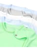 TupTam Unisex Baby Kurzarm Wickelbody 5er Pack in blau/grün