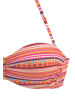 LASCANA Bügel-Bandeau-Bikini in orange gestreift
