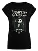 F4NT4STIC Extended Shoulder T-Shirt Disney Nightmare Before Christmas King Jack in schwarz