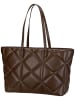 Love Moschino Shopper Embossed Q 4120 Black in Brown