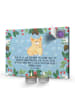 Mr. & Mrs. Panda Adventskalender Corgie mit Spruch in Eisblau