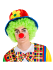 tectake Spaßvogel, auch Komiker, in gelb, Konfektionsgröße M, Clown-Nase