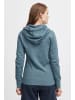 Oxmo Kapuzensweatjacke in blau