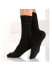 camano Unisex-Socken 2 Paar mit Softbund ca-soft walks in schwarz