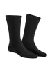Hudson Socken Dry Cotton klimaregulierend in Black