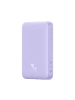 Wisam® Powerbank Magnetic Mini 10000mAh, USB-C 20W MagSafe (lila)