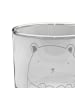 Mr. & Mrs. Panda Whiskey Glas Bär Gefühl ohne Spruch in Transparent