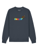 wat? Apparel Sweatshirt Regenbogen Dackel in India Ink Grey
