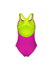 Arena Swimsuit Dots Swim Pro Back in Fuchsia