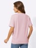 Sieh an! Kurzarm-Shirt in rosé