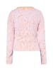 Swirly Damen Pullover in PINK ORANGE