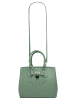 Cluty Handtasche Solcuore echt Leder in grün