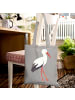 Mr. & Mrs. Panda Tasche Storch ohne Spruch in Light Grey