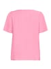 KAFFE curve Kurzarm-Bluse KCmui Regular fit in Rosebloom CC