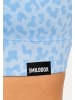 SMILODOX LEO Sport BH Velvara in Hellblau Leo