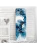 WALLART Garderobe - Evolution Blau und Gold in Blau