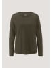 Hessnatur Hessnatur Longsleeve Relaxed aus Regenerative Organic Cotton (ROC) in vintage oliv