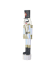 Beliani LED Deko STOROVAN in Gold/Weiß/Schwarz - (W) 36 x (H) 152 x (L) 36 cm