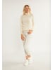 usha WHITE LABEL Strick Rollkragenpullover in Wollweiss