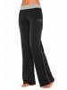 Kangaroos Relaxhose in schwarz-pink-pink