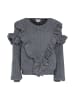 aleva Damen Pullover in GRAU MELANGE