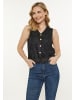 VIRITA Women Vest in Black
