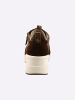 Heine Sneaker in braun-leo