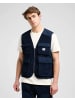 Lee Weste Mixed Media Ww Vest in Rivet Navy