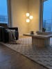 KADIMA DESIGN Flachgewebe-Teppich Schachbrett Grafisch Modern Pflegeleicht in Beige