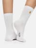 Nur Die  Freizeitsocken Statement Socken mit Stickerei in Mix orange