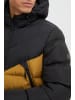 BLEND Warm Gefütterte Winter Jacke Puffer Stepp Blouson in Braun