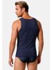 ESGE Unterhemd / Tanktop Feinripp Ringel in Marine