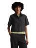 Marc O'Polo Kurzarm-Bluse boxy in Schwarz