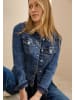 Cecil Jeansjacke in mid blue wash