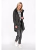 Schmuddelwedda Jacket in dark grey melange