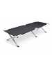 VCM  Alu Campingbett Feldbett 190cm Tosali M in Schwarz
