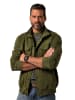 JP1880 Sweatjacke in dunkles olive