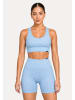 SMILODOX LEO Sport BH Velvara in Hellblau Leo