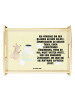 Mr. & Mrs. Panda bett tablett Maus Sterne mit Spruch in Gelb Pastell