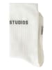 Copenhagen Studios Tennissocken in 1x anthrazit, 1x off white