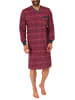 NORMANN Nachthemd langarm print - 48436 in rot