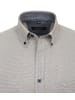 CASAMODA V-Kragen Langarmshirt für Herren in beige