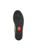 Tamaris Niedrige Sneaker aus Leder Kamm aus Zinn