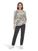 Betty Barclay Blusenshirt mit Print in Beige/Petrol