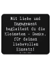Mr. & Mrs. Panda Mauspad Spruch Liebevolle Erzieher mit Spruch in Schwarz