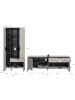 ebuy24 Regalsystem Noida (2-teilig) Kaschmir 290 x 41 cm