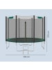 SONGMICS Gartentrampolin Saul in Grün -(H)270 x Ø366 cm