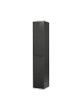 Fackelmann Hochschrank LUNA in schwarz-30(B)x162(H)x31,8(T)cm