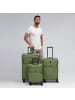 Redolz Essentials 12 THREE SET 4 Rollen Kofferset 3-teilig mit Dehnfalte olive